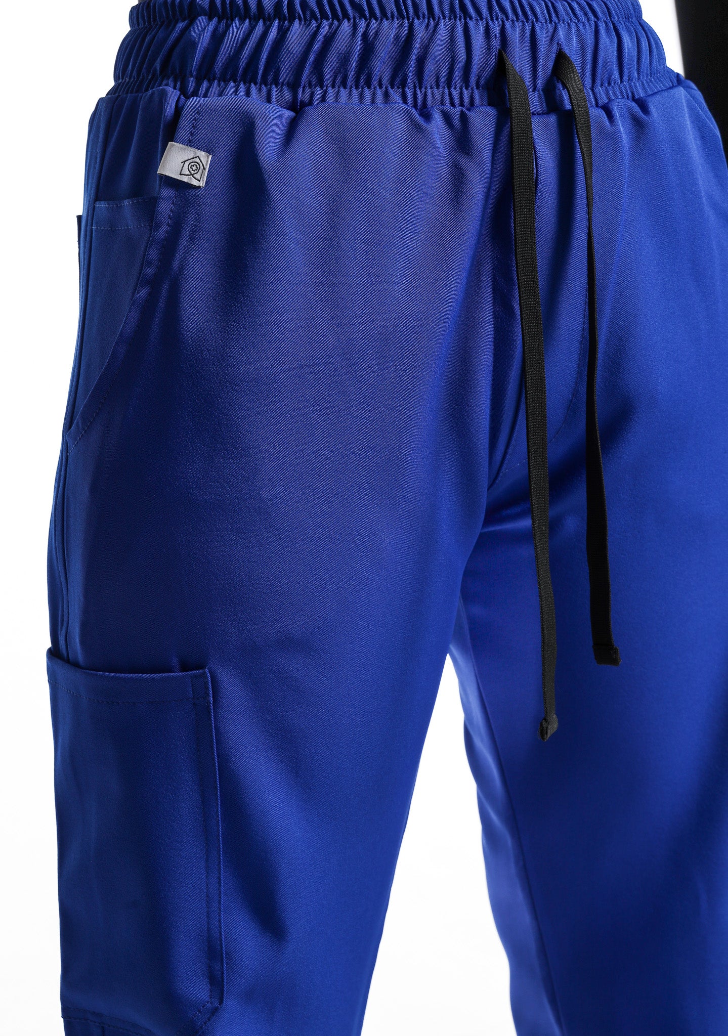 Women's Light Blue Cargo Scrub Trouser