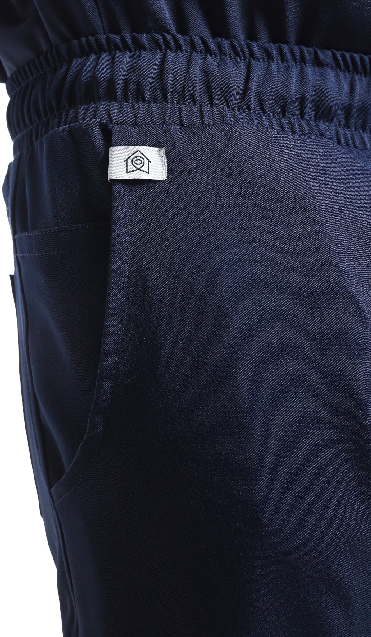 Women's Dark Blue Cargo Scrub Trouser